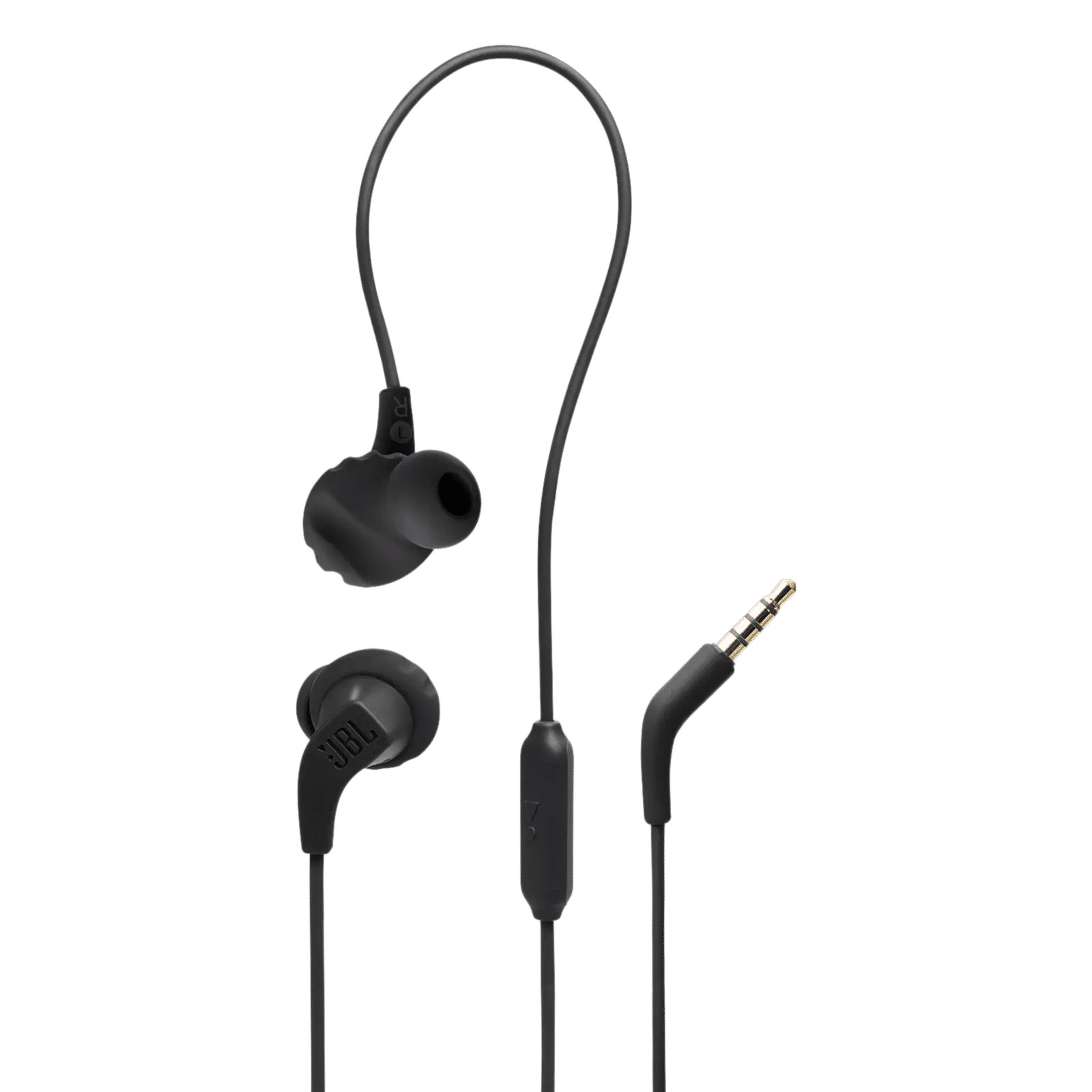 Buy JBL Endurance Run 2 Wired Earphone with Mic In Ear Black